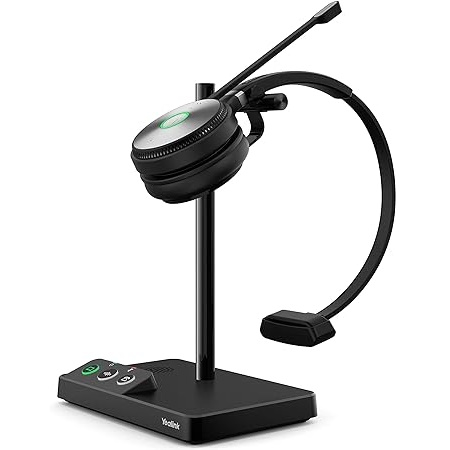 Yealink WH62 Mono DECT Wireless Headset UC