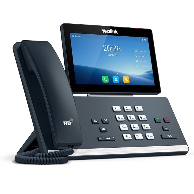 Yealink IP Telefon SIP-T58W
Vorkonfiguriert für emis